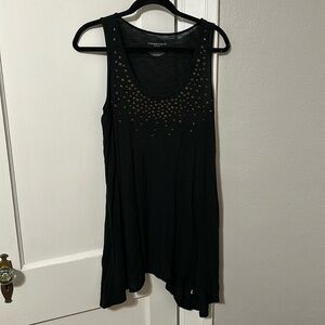Liz Lange maternity black tank top dress